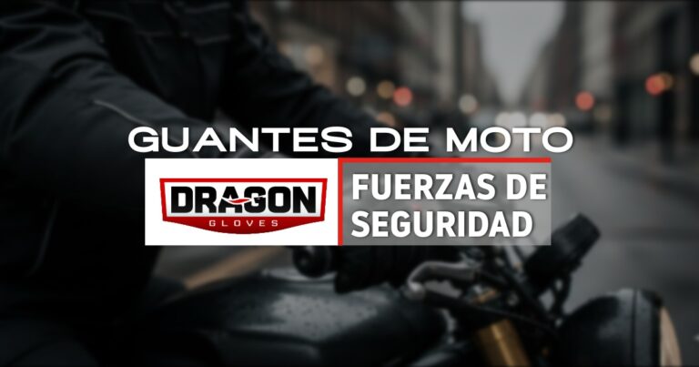 3 Guantes de moto para profesionales: seguridad, certificación y rendimiento para fuerzas de seguridad